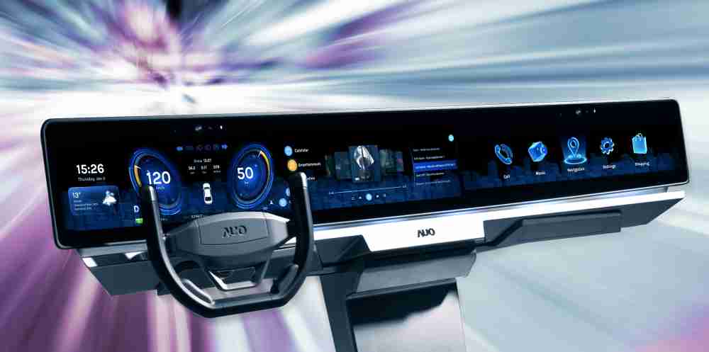 尊龙集团开拓前瞻显示技术创新应用，，结合优异整合设计能力，，，开发智能车载FIDM Plus一体化显示方案，，让驾驶操作与车内娱乐体验再进化